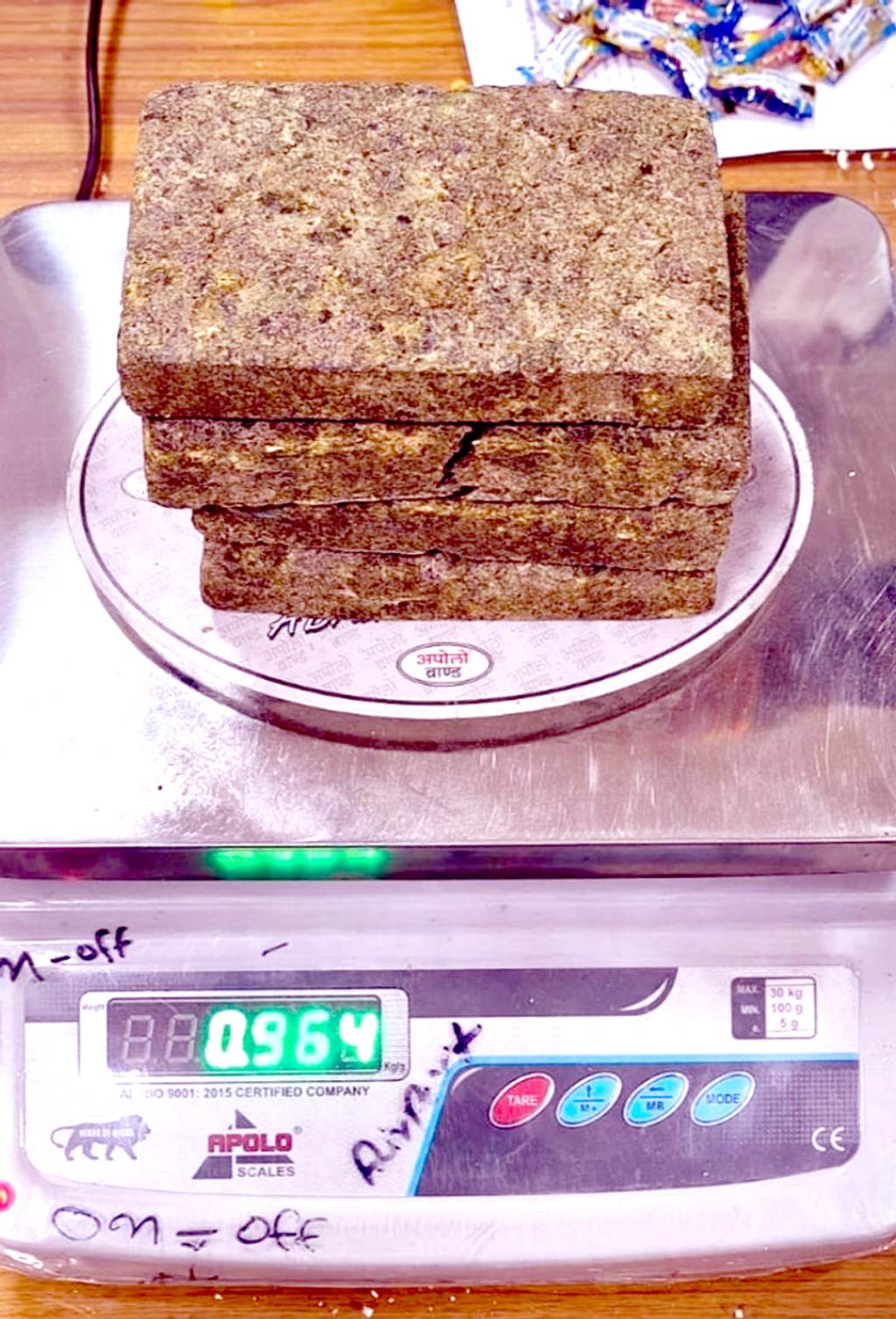 One arrested with 964 grams of ganja at the international airport